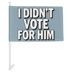 MAHA Make America Healthy Again Patriotic Car Flag
