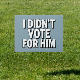 MAHA Make America Healthy Again Patriotic Sign