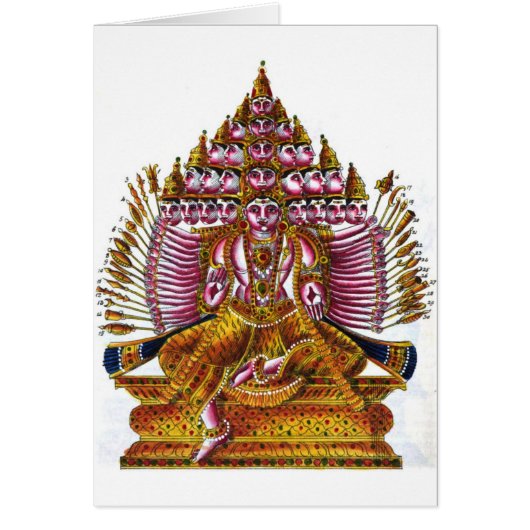 Maha Sada Shiva Cards (Front)