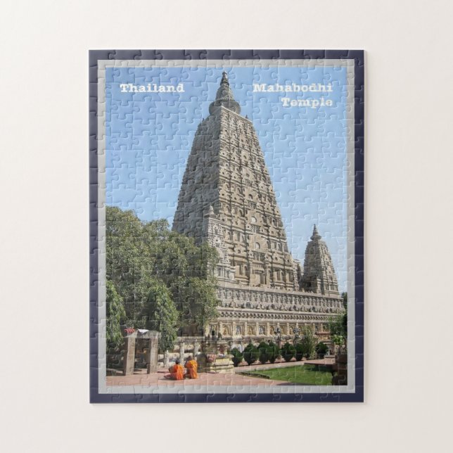 Mahabodhi Temple - Thailand - Jigsaw Puzzle (Vertical)