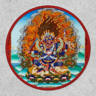 Mahakala Tibetan Buddhist Protector Deity Patch