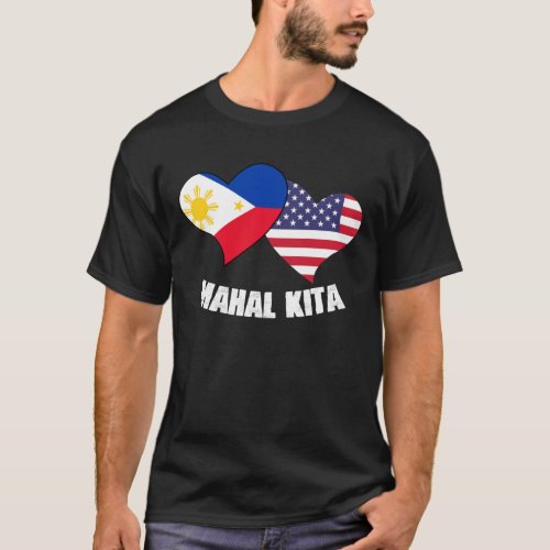 Mahal Kita Filipino Love Expression For A Pinay T_Shirt