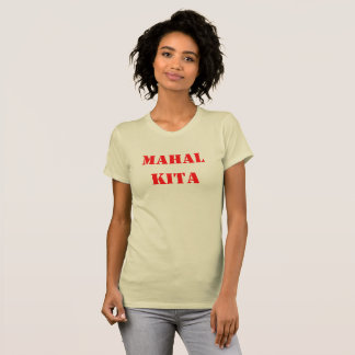 Mahal Kita & Gusto Kita TShirt Bella women slimfit