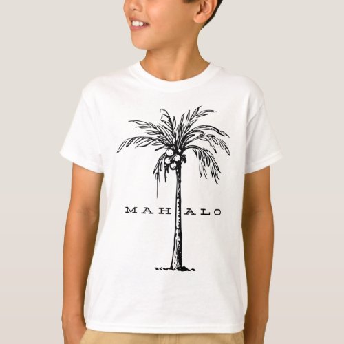 Mahalo Hawaii from the island Feel the Aloha Spir T_Shirt