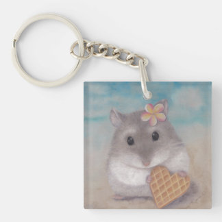 Mahalo on the Beach Keychain