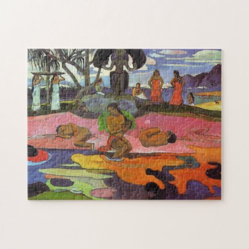 Mahana No Atua _ Paul Gauguin Jigsaw Puzzle