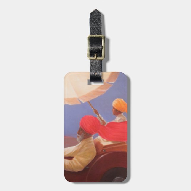 Maharaja at Speed 2010 Luggage Tag (Front Vertical)