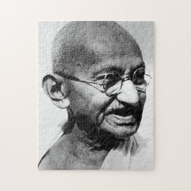 Mahatma Gandhi Jigsaw Puzzle (Vertical)