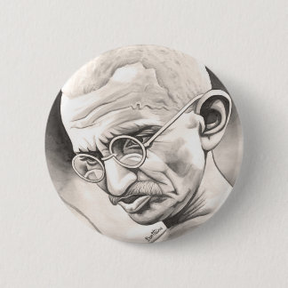 Mahatma Gandhi Pinback Button