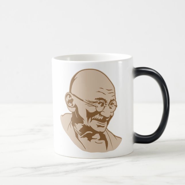 Mahatma Gandhi Portrait Mug (Right)