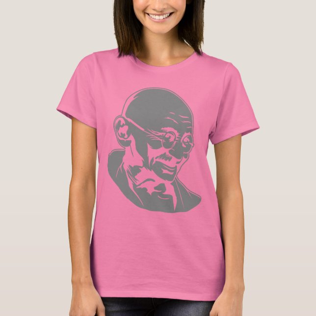 Mahatma Gandhi Portrait T-Shirt (Front)