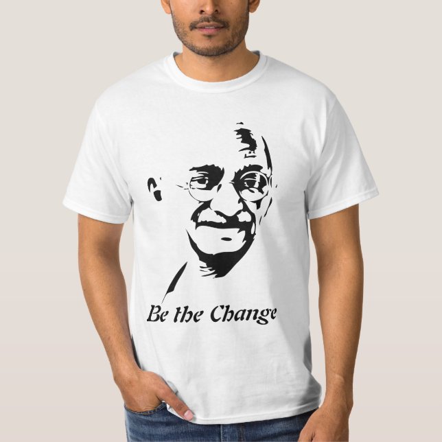 Mahatma Gandhi  T-shirt (Front)