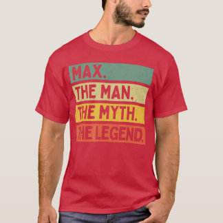 Mahe Manhe Mythhe Legend Funny Personalized Quote T-Shirt