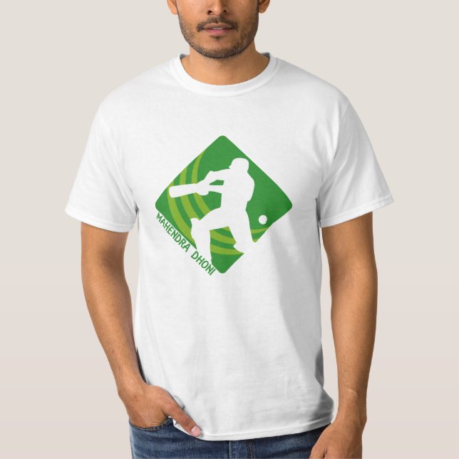 Mahendra Dhoni Cricket T-Shirt (Front)