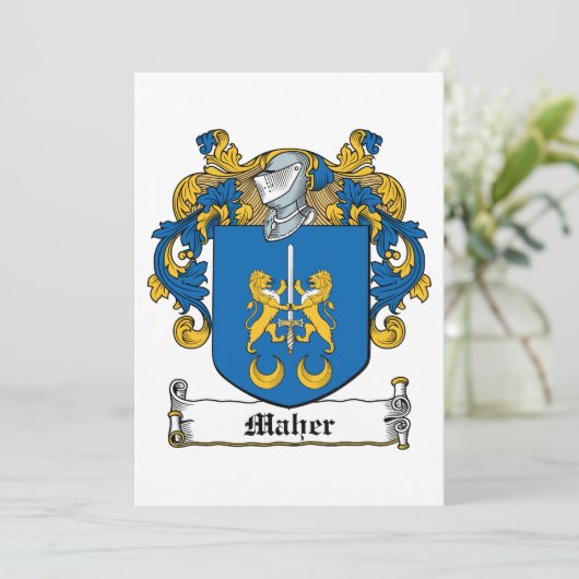 Maher Family Crest (Standing Front)