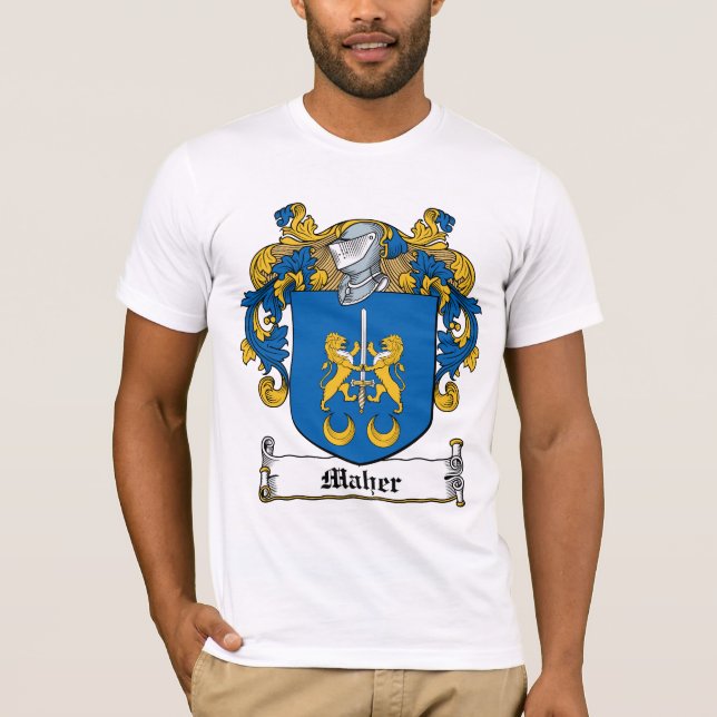 Maher Family Crest T-Shirt (Front)