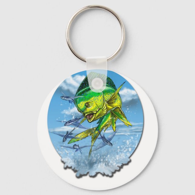mahi-1 keychain (Front)