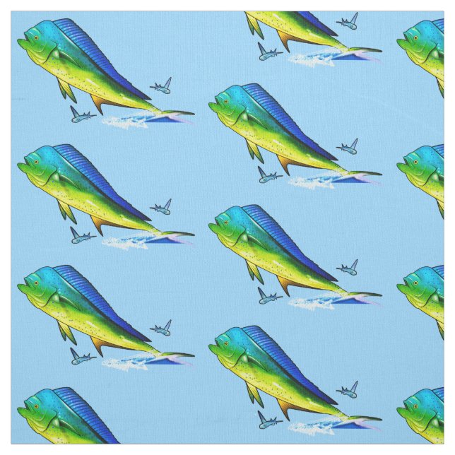 Mahi Mahi Fabric (Swatch)