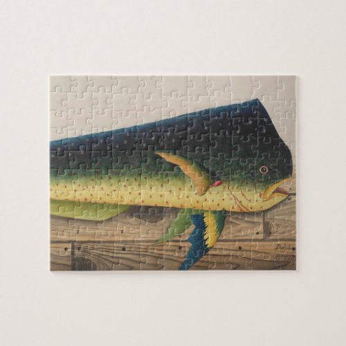 Mahi_Mahi Fish artwork Jigsaw Puzzle