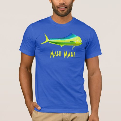 Mahi Mahi fish logo T_Shirt