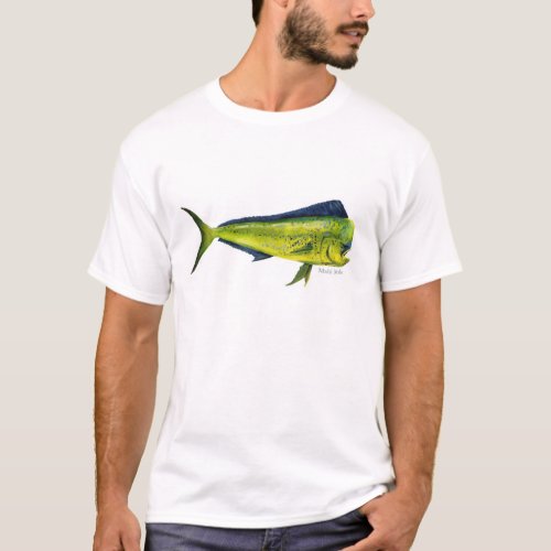 Mahi Mahi fish t_shirt