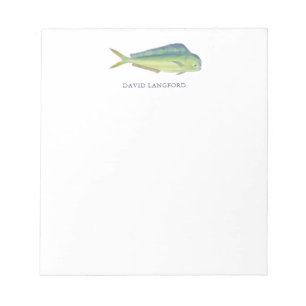 Mahi Mahi Fish Themed Stationery Notepad