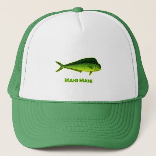 Mahi Mahi Fish Trucker Hat