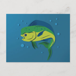 Mahi Mahi Postcard