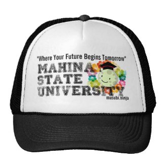 Mahina State University Cap Trucker Hat