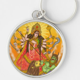 Mahishasur Mardini Durga Keychain
