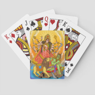 Mahishasur Mardini Toys Poker Cards