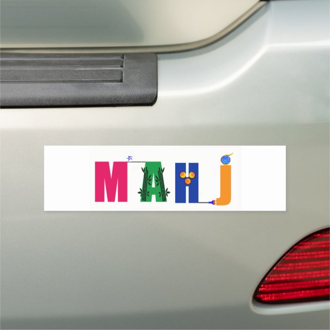 MAHJ Bumper Sticker Magnet (In Situ)