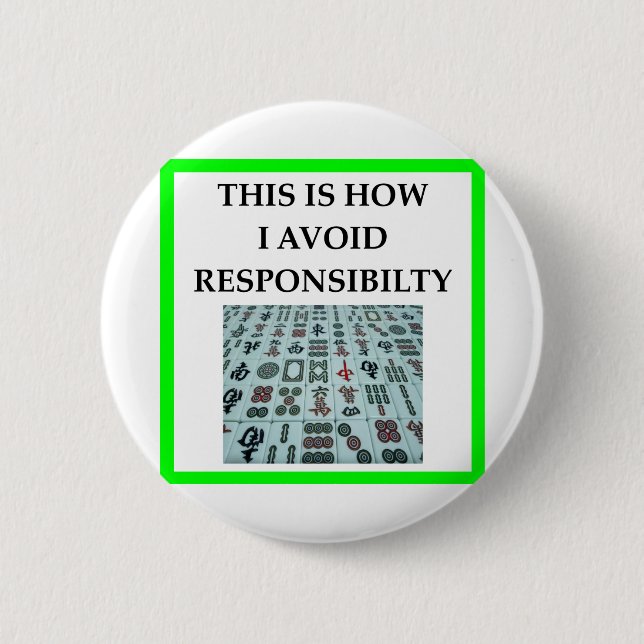 MAHJOMG BUTTON (Front)