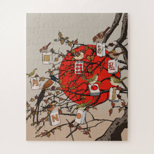 Mahjong Birds Game Jigsaw Puzzle