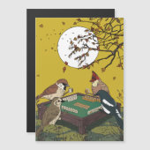 Mahjong birds playing Game  (Front/Back)