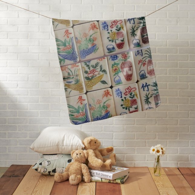 Mahjong Blanket (In Situ)