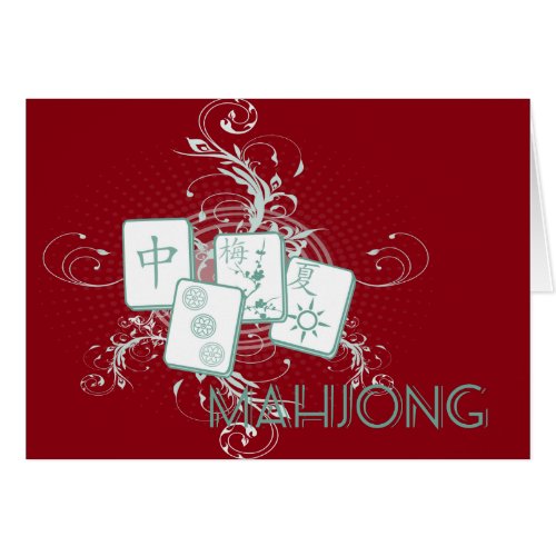 mahjong blue