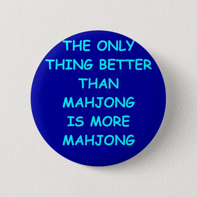 mahjong button (Front)