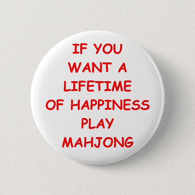 mahjong button (Front)