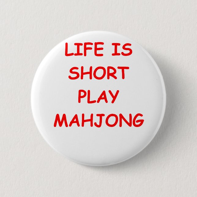 mahjong button (Front)
