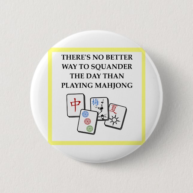 MAHJONG BUTTON (Front)