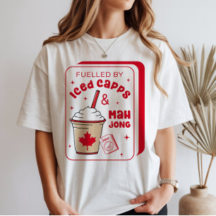 Mahjong Canadian Iced Coffee T-Shirt
