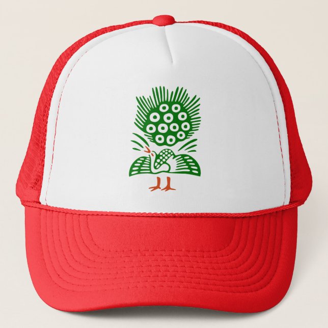 Mahjong Cap "Eiso" 1Bamboo (Front)