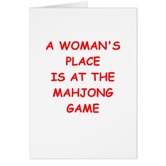 mahjong cards (Front)
