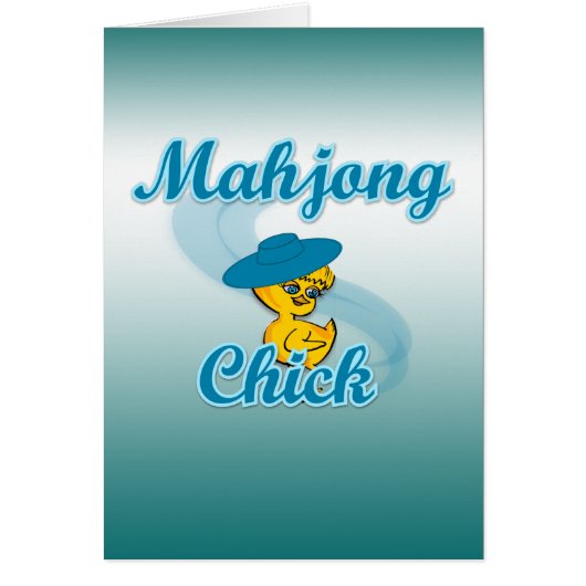 Mahjong Chick #3 Cards (Front)