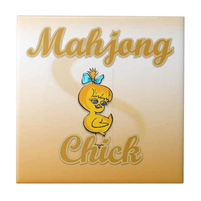 Mahjong Chick Tile (Front)