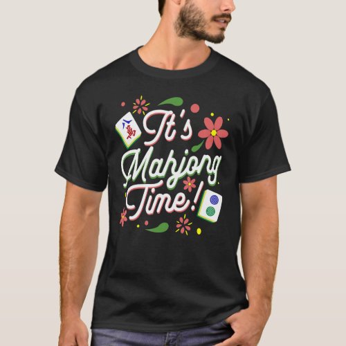 Mahjong Chinese Or Mahjong Player T_Shirt