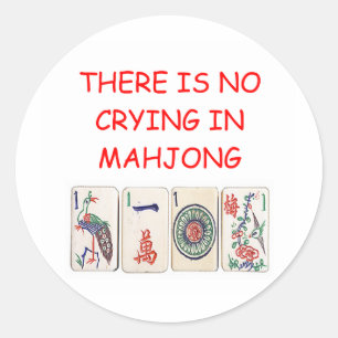 MAHJONG CLASSIC ROUND STICKER