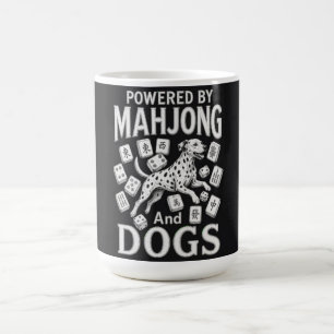 Mahjong & Dalmatian Dog Lover Gift Coffee Mug