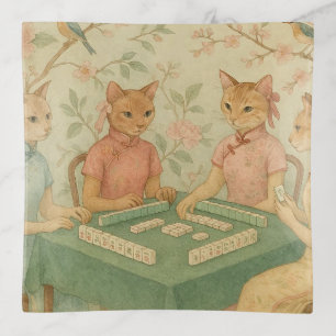 Mahjong Dice Trinket Tray